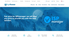 Desktop Screenshot of isplicense.com